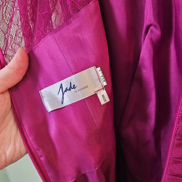 Jade by Jasmine Gown Special Occasion Bridesmaid Prom Cocktail Dress Size 4 - Picture 16 of 16